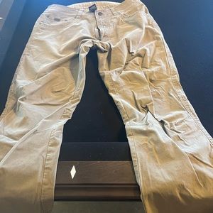 2 Kühl men’s outdoor pants - 1 Khaki pair & 1 Olive pair